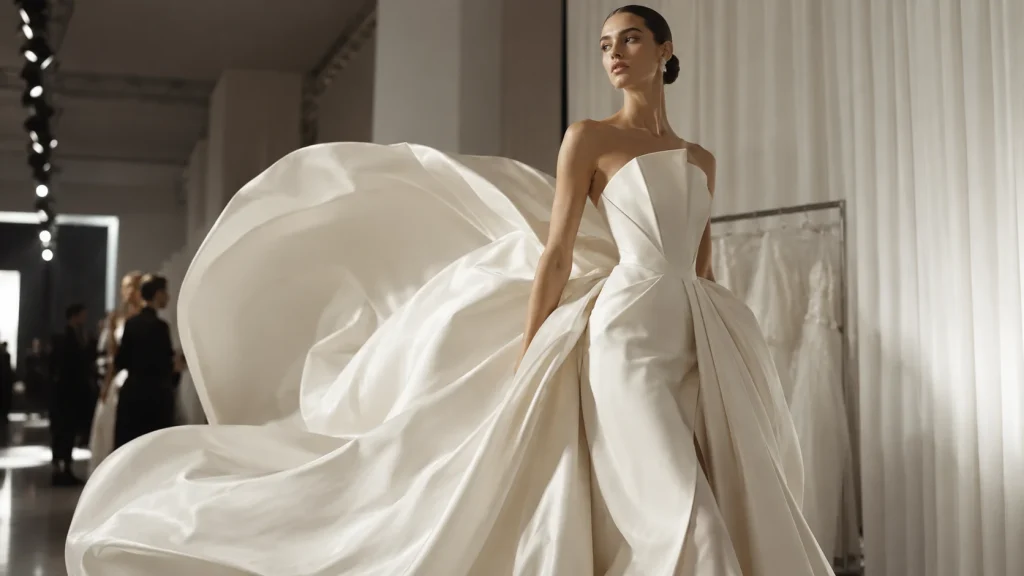 Spring 2027 bridal fashion editorial