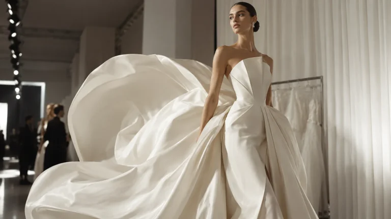 Spring 2027 bridal fashion editorial