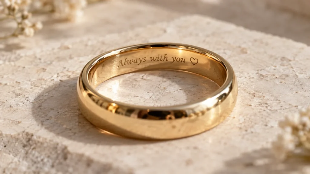 Wedding ring engraving ideas and practical considerations