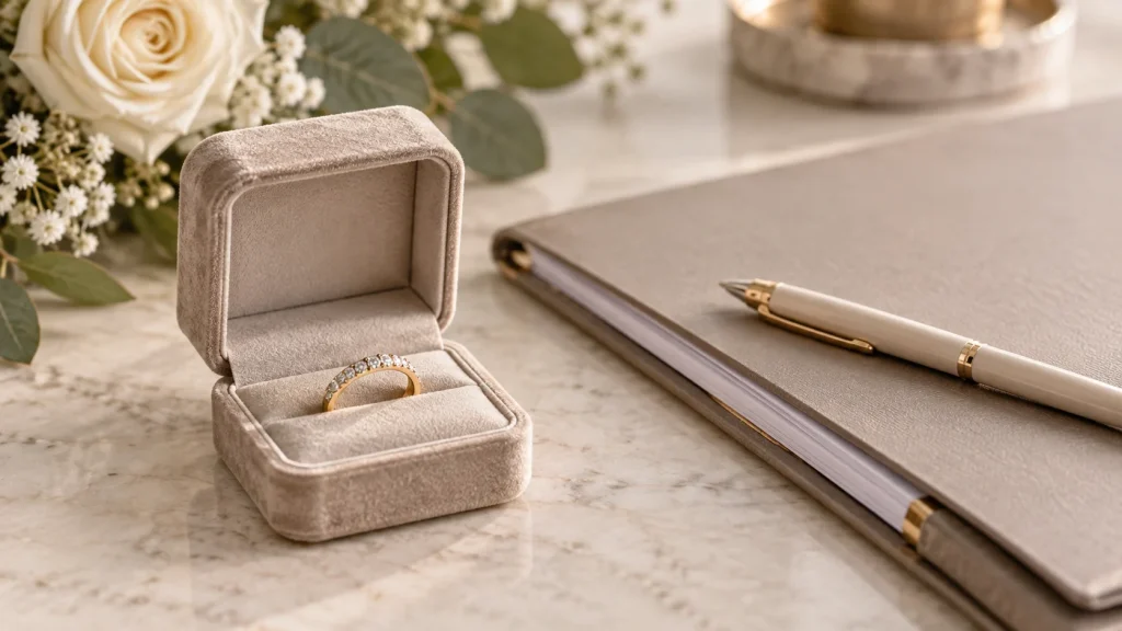 Wedding ring insurance and documentation guide
