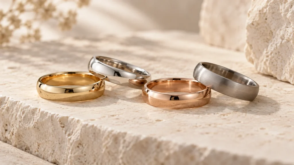 Wedding ring metals editorial guide