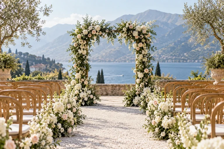 Wedding venue planning editorial image
